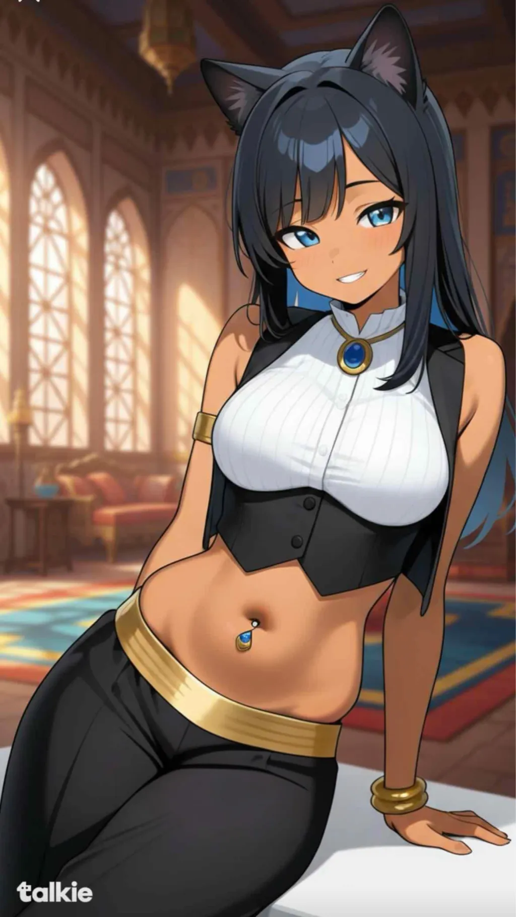 Talkie AI - Chat with Genie Morgan ￼