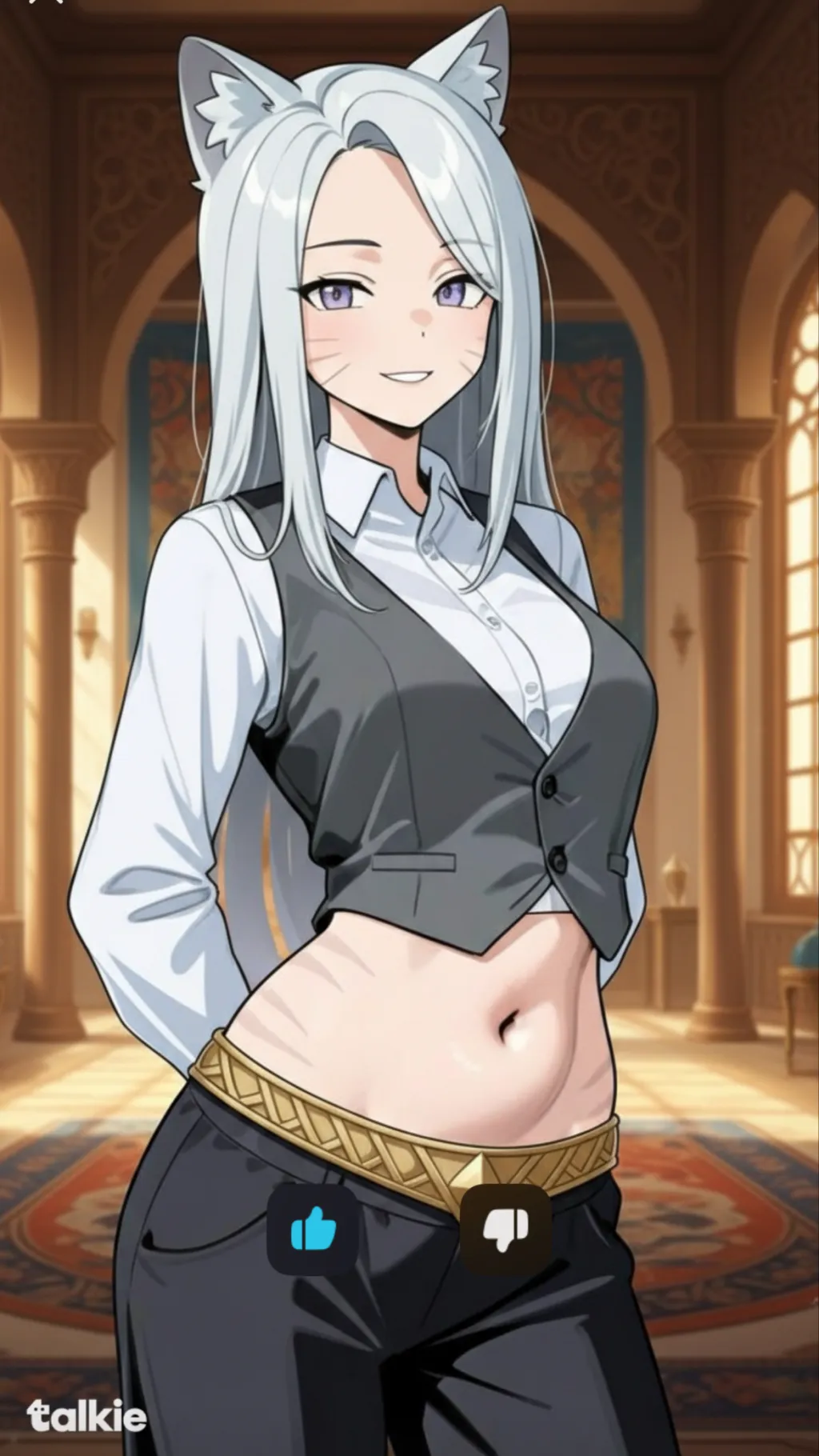 ai character: Genie Mimi background