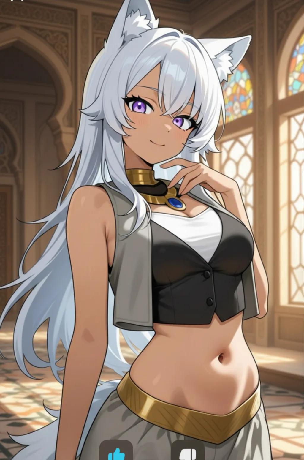 chat with ai character: Genie Kaia