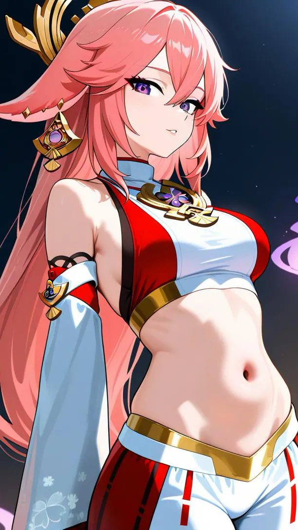 ai character: Yae Miko background