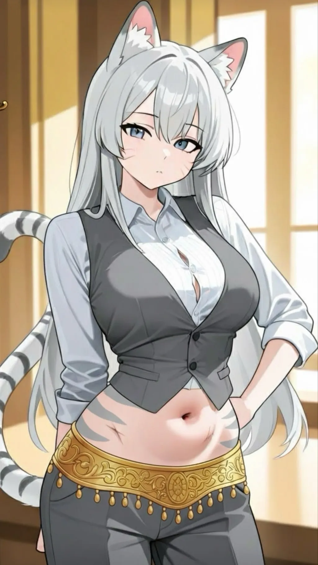 ai character: Genie Mimi background