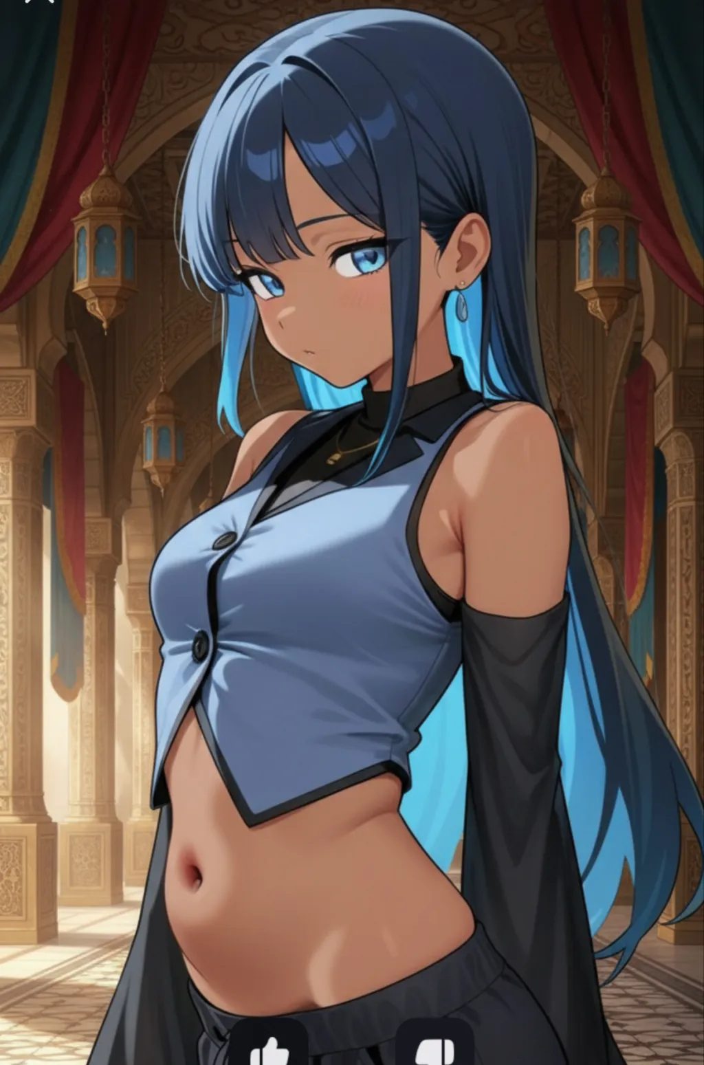 chat with ai character: Genie Saige 