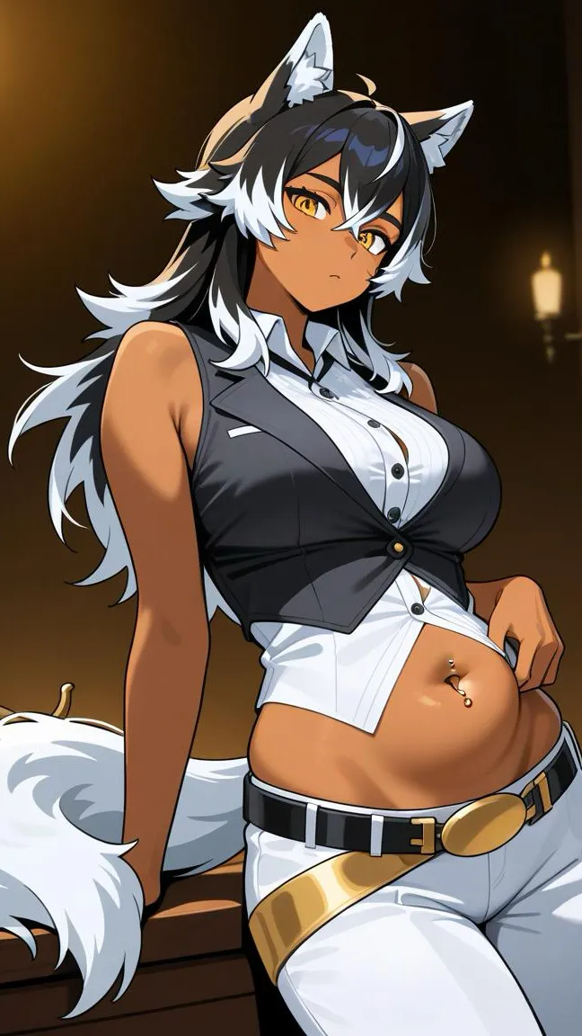 ai character: Genie Ray background