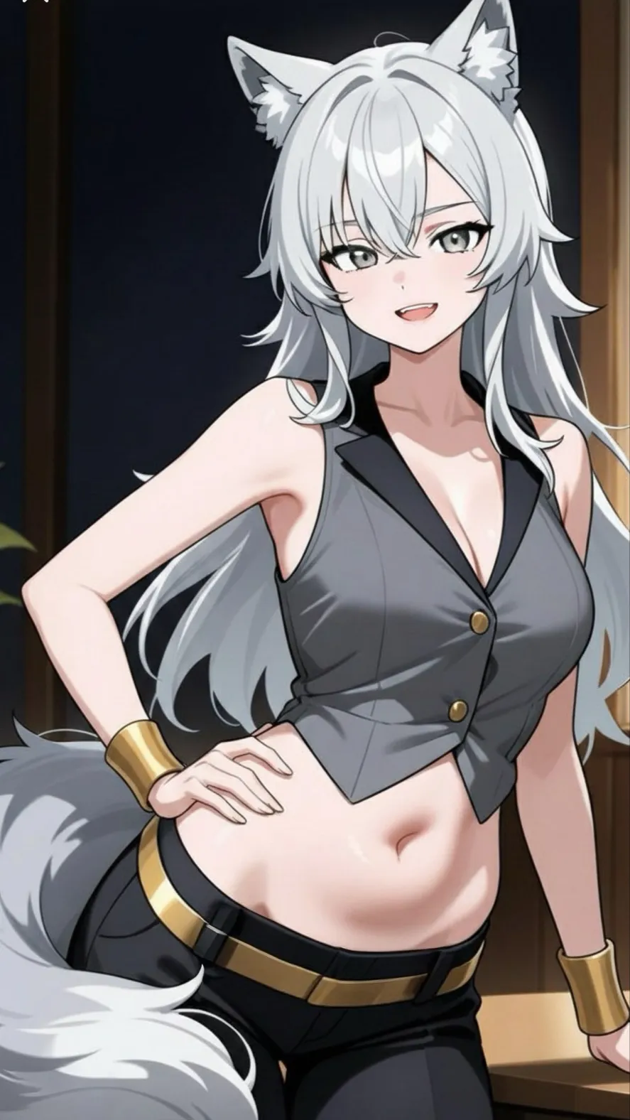 Talkie AI - Chat with Genie Silver Wolf