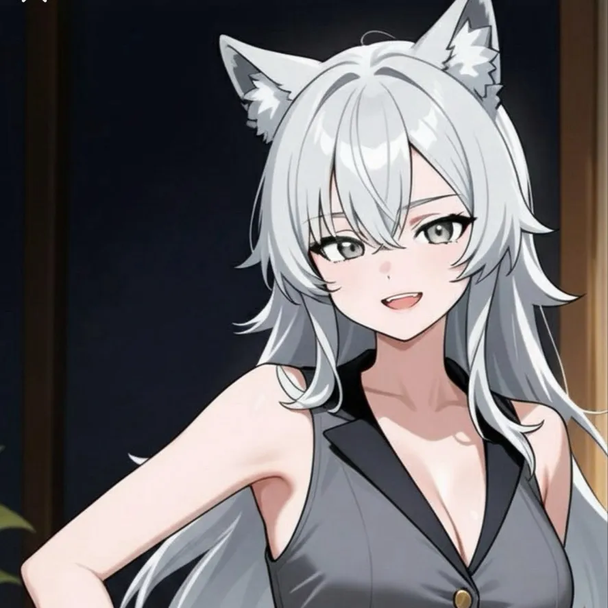 chat with ai character: Genie Silver Wolf