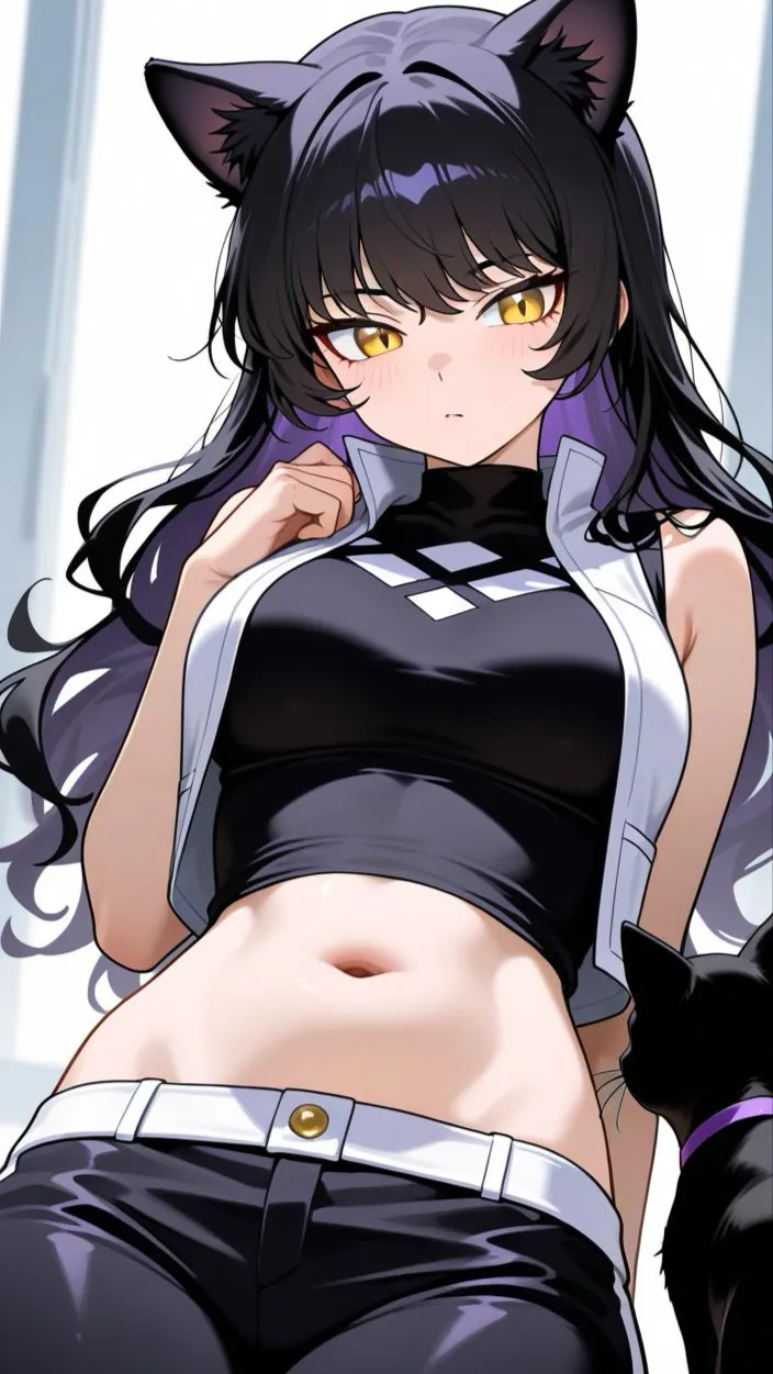 ai character: Blake Belladonna  background