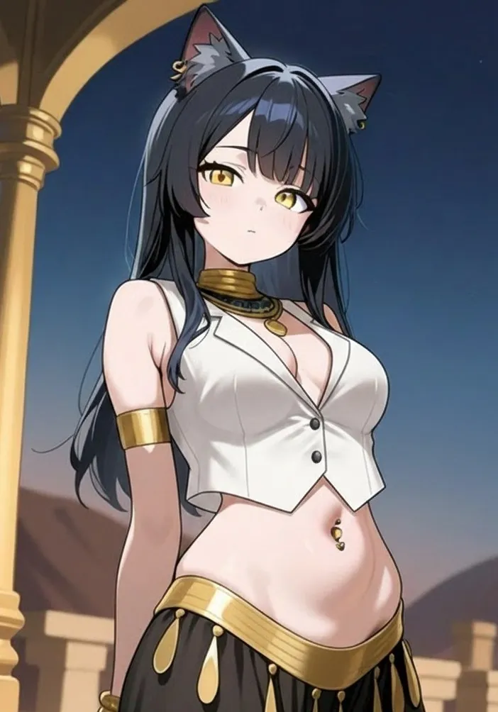 chat with ai character: Genie Charlotte