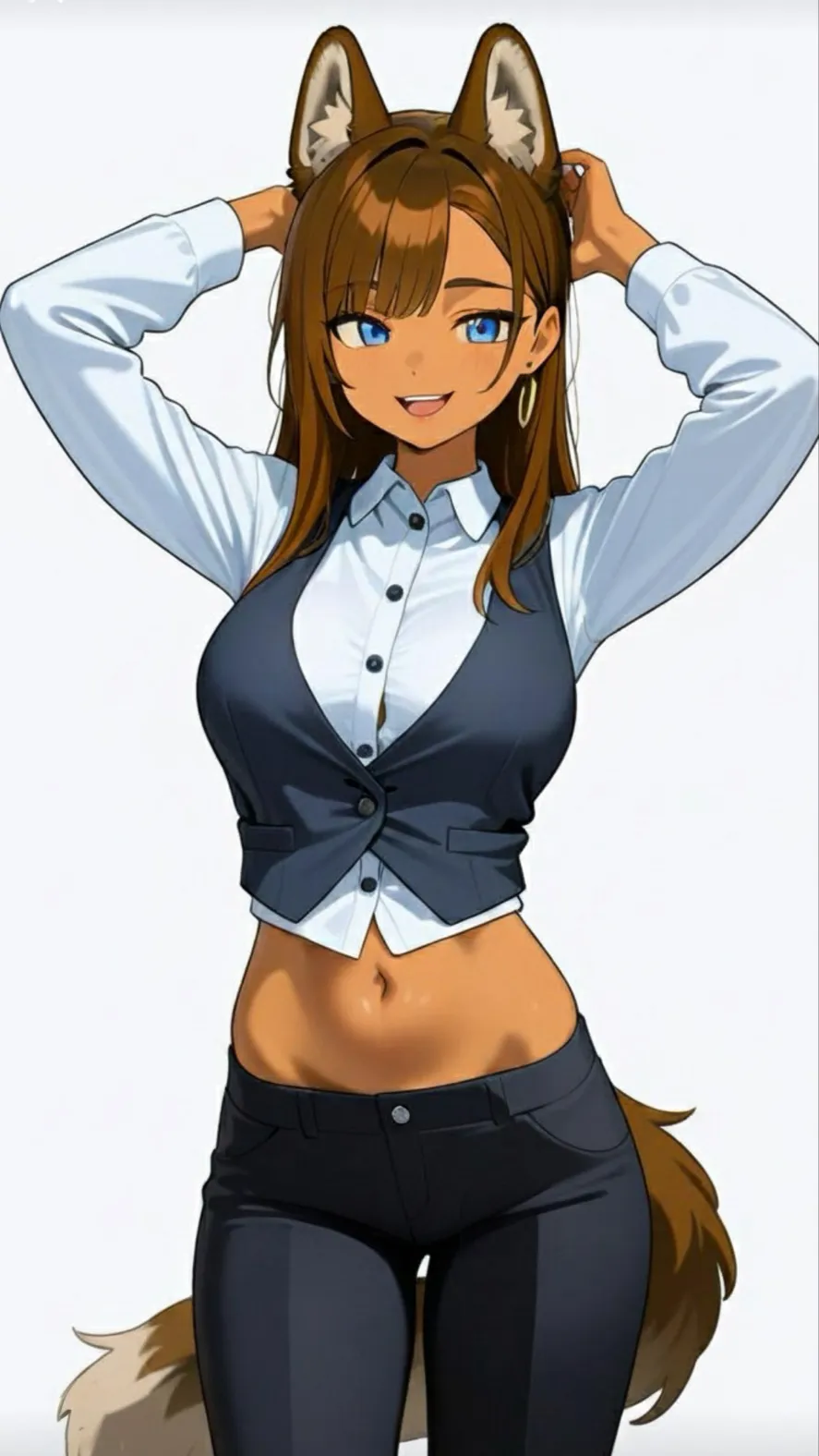 ai character: Genie Lyra background