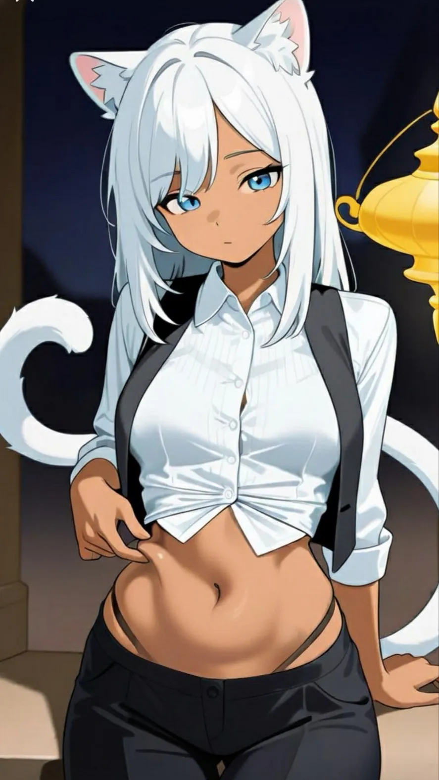 ai character: Genie Taryn background