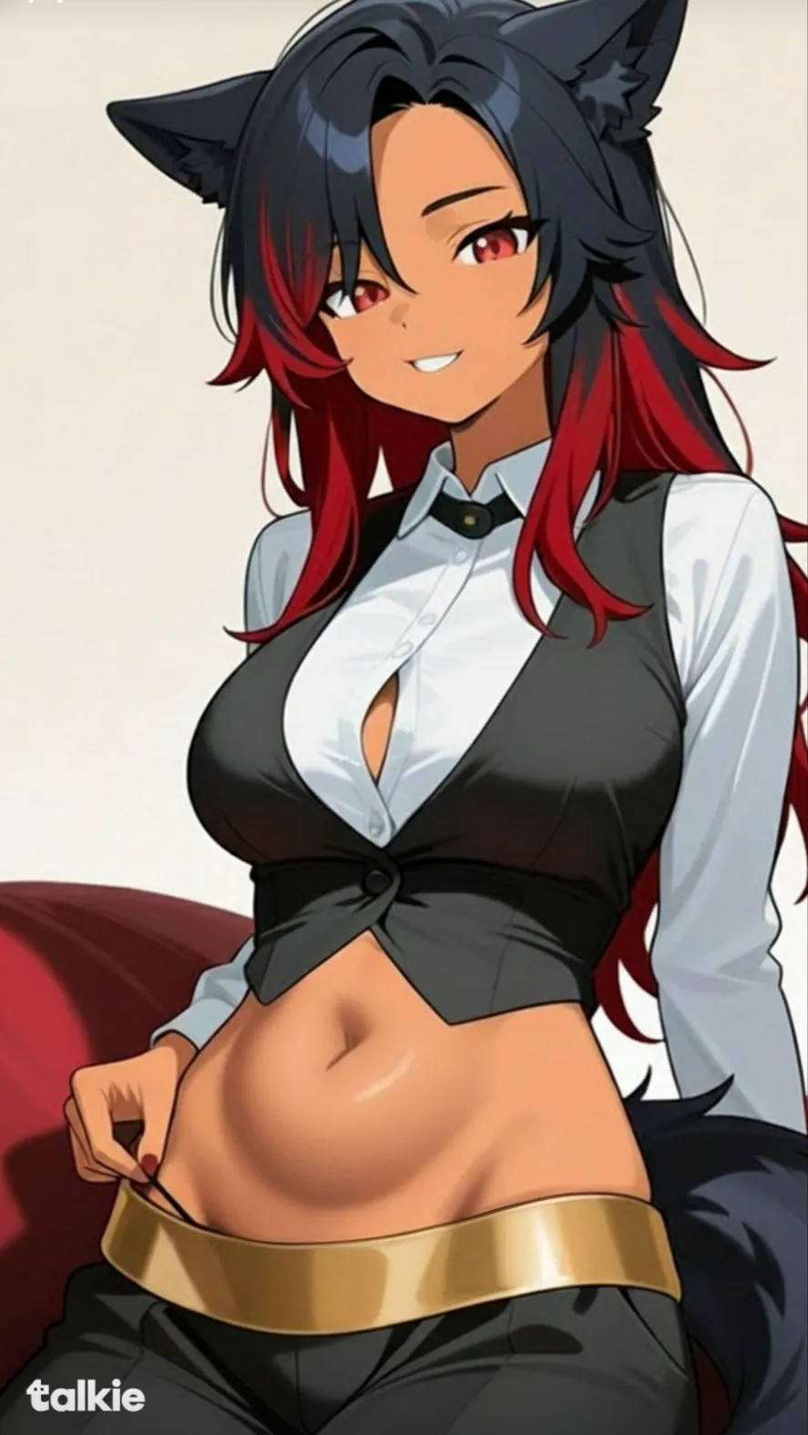 ai character: Genie Carmela background