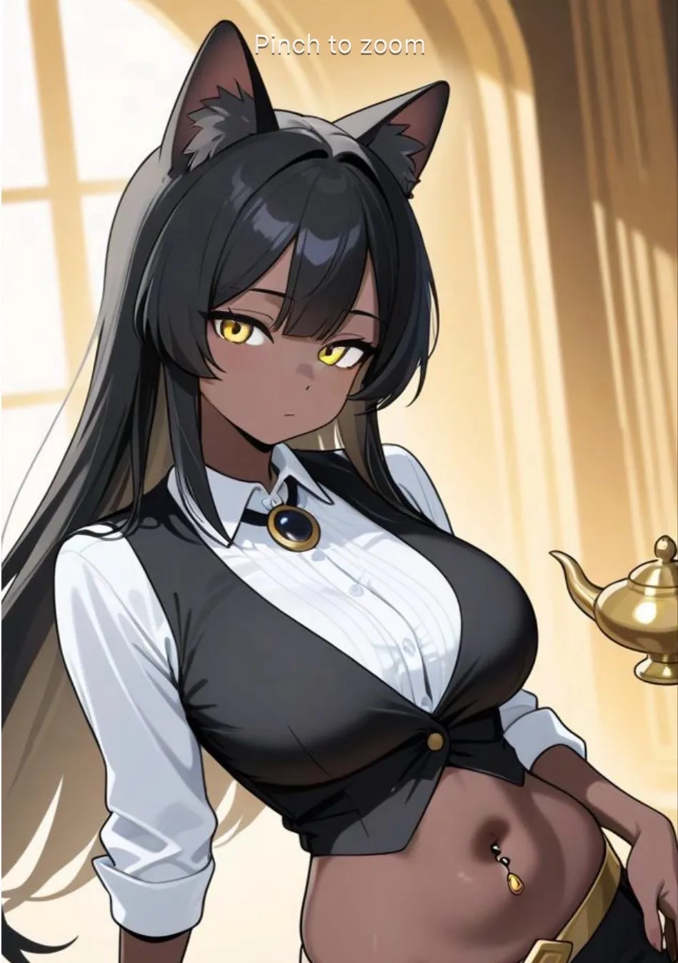 chat with ai character: Genie Maple