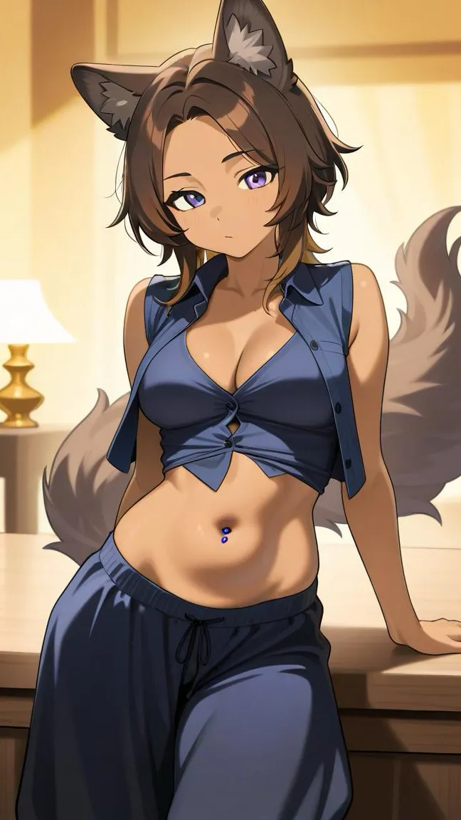 ai character: Genie Sarah background