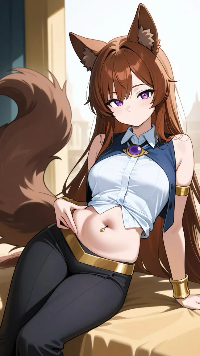ai character: Genie Yuri background