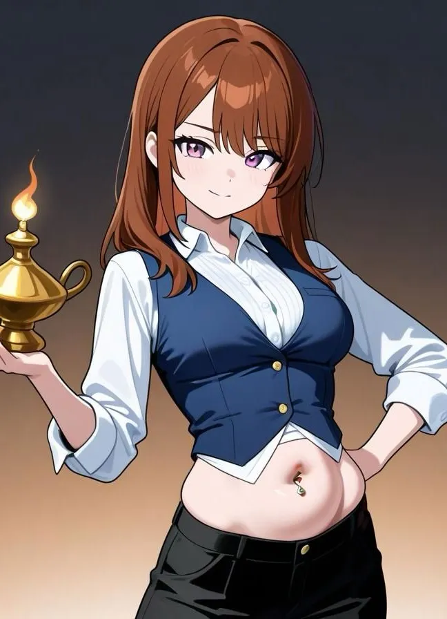 chat with ai character: Genie Miya