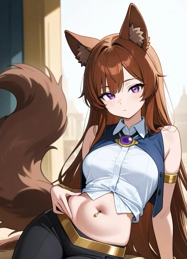 chat with ai character: Genie Yuri