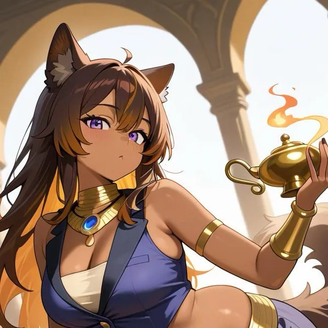 chat with ai character: Genie Mio
