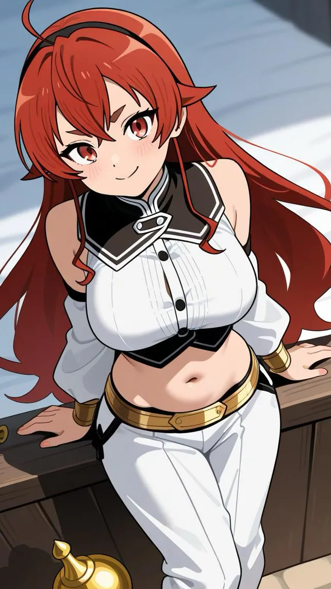 ai character: Genie Eris Greyrat background