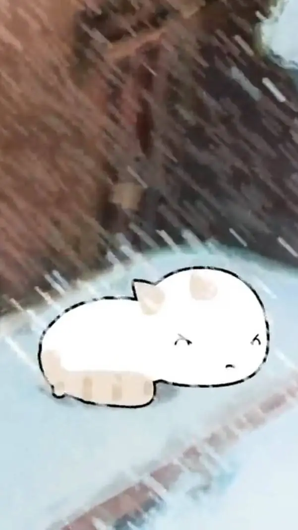 ai character: Elon cat ghost background