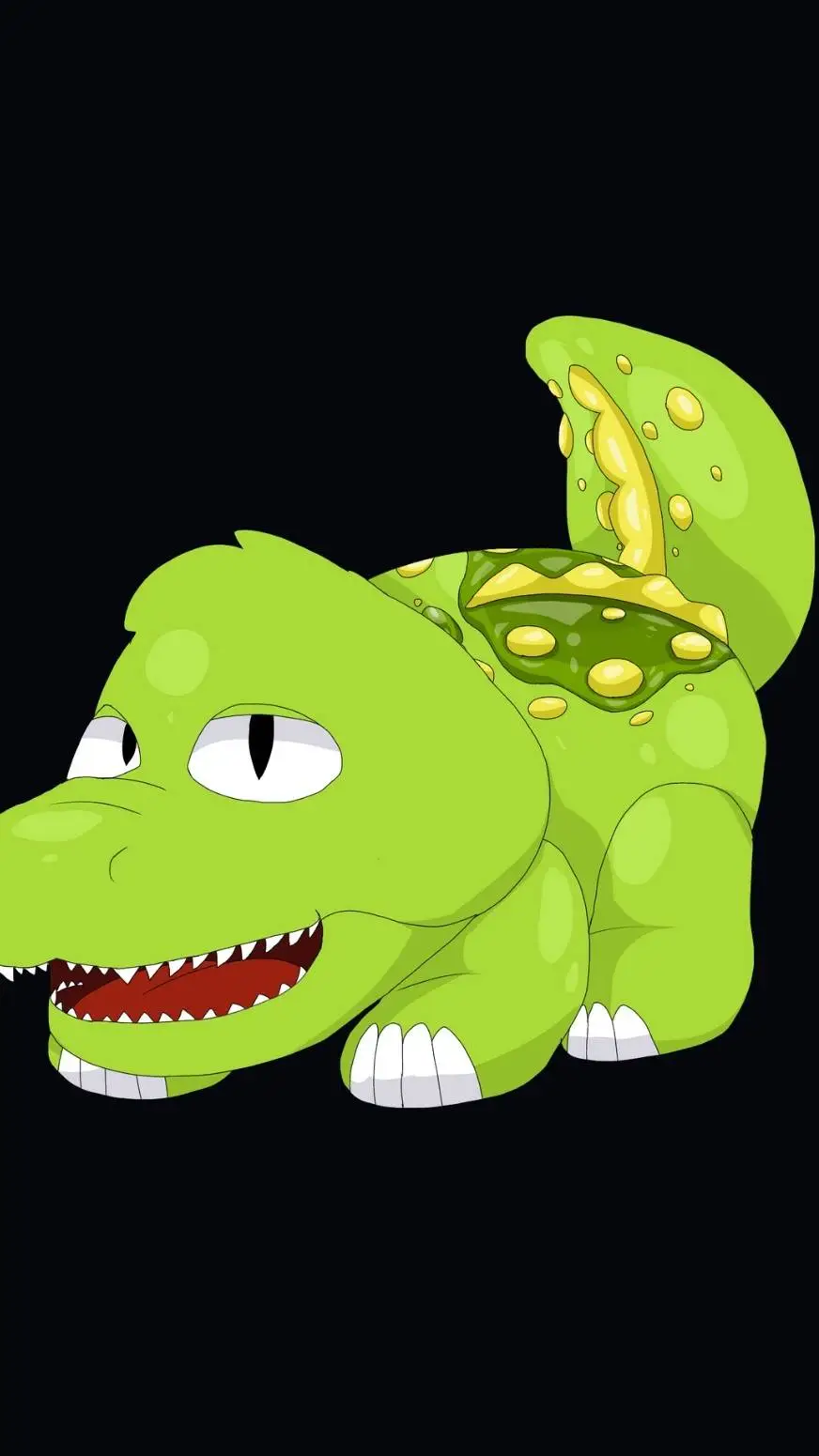 ai character: croco background