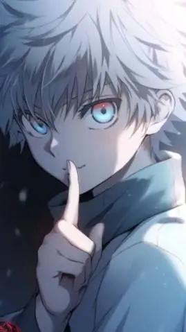 ai character: Killua  uwu background