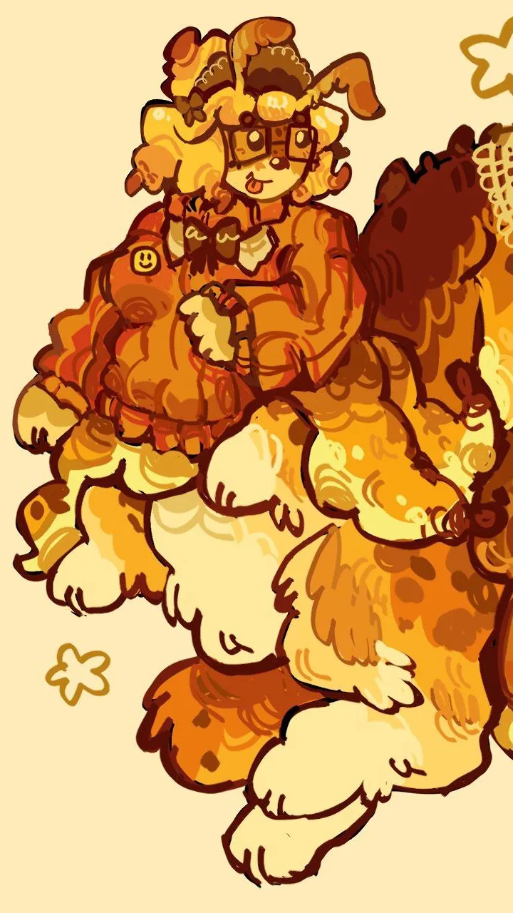 ai character: Split background