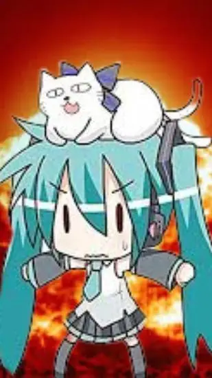 ai character: Miku detonada 🔥 background