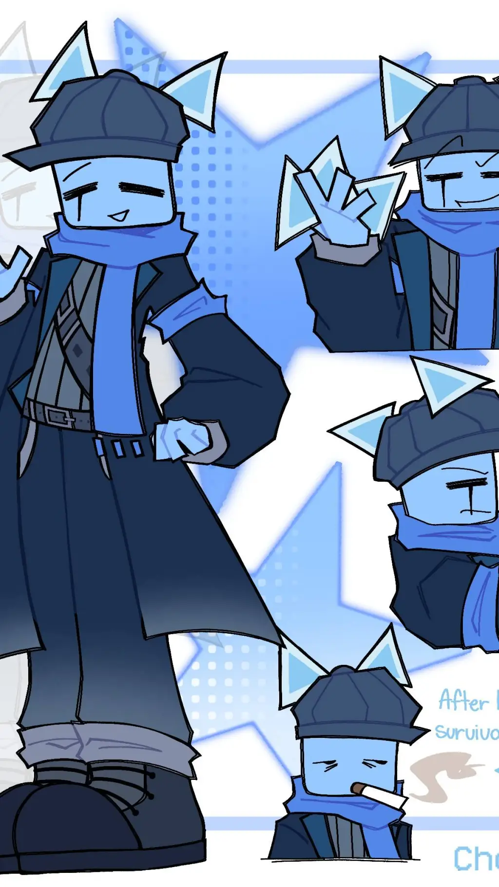 ai character: Elliot Friend Skin background