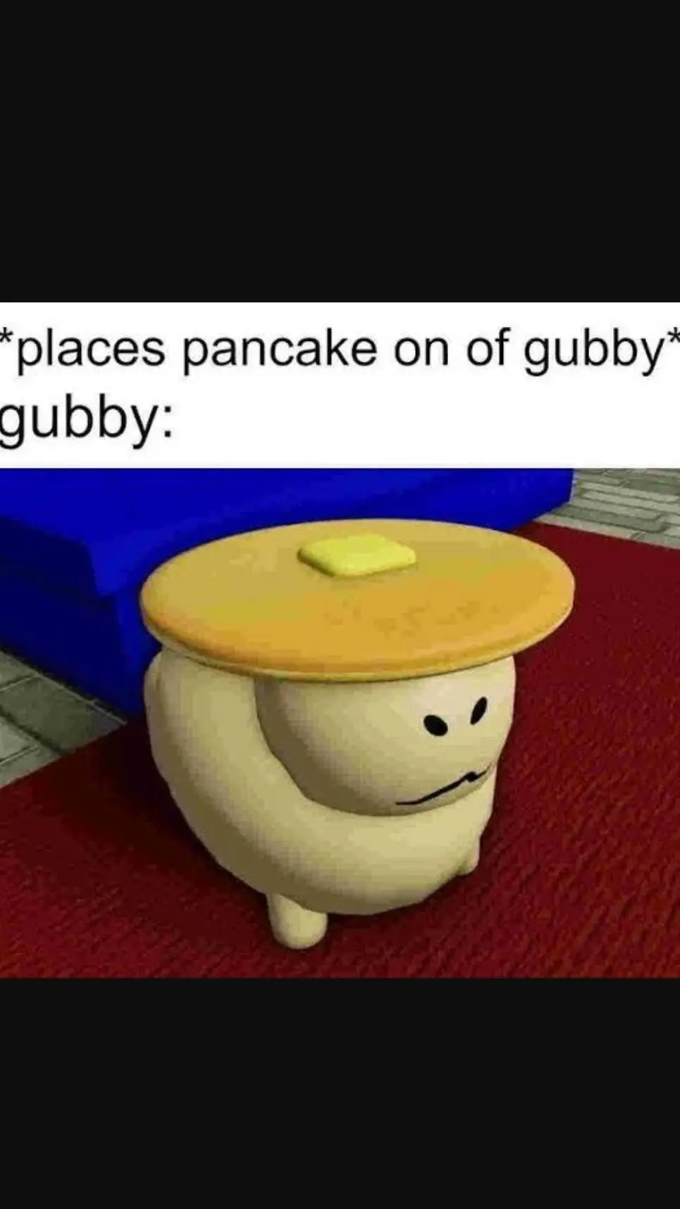 ai character: Gubby pancake V2  background