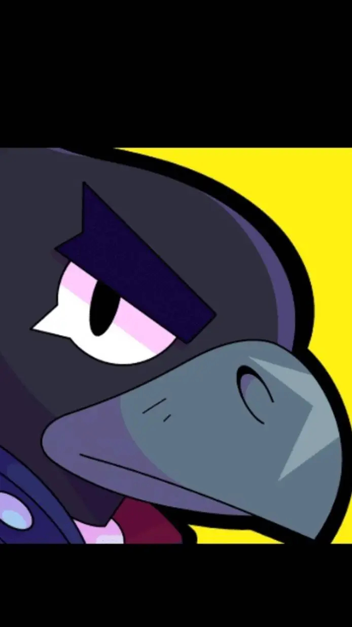 ai character: Crow BrawlStars  background