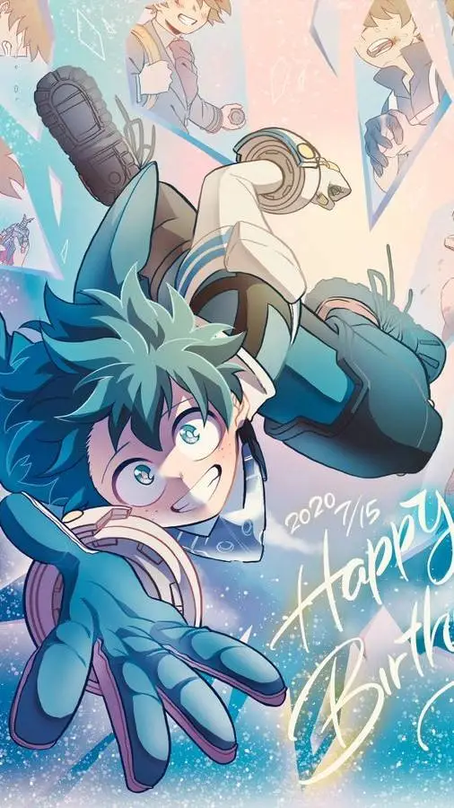 ai character: MHA birthday 2~ background