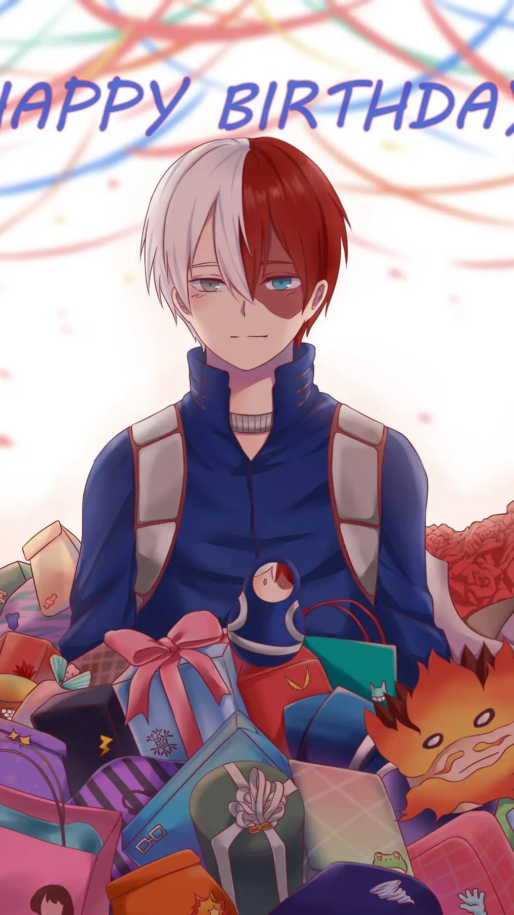 ai character: MHA birthday 5~ background