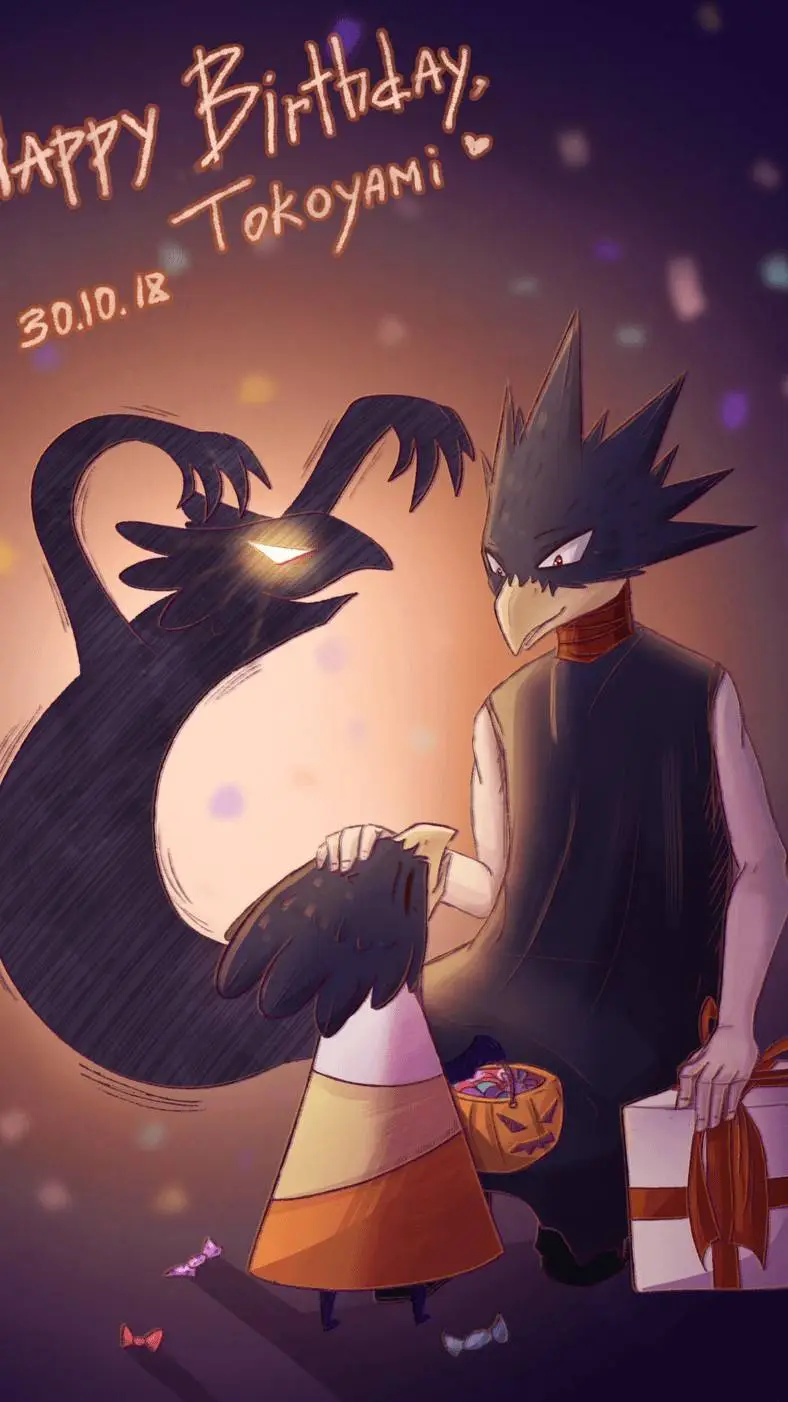 ai character: Birthday 8!!  background
