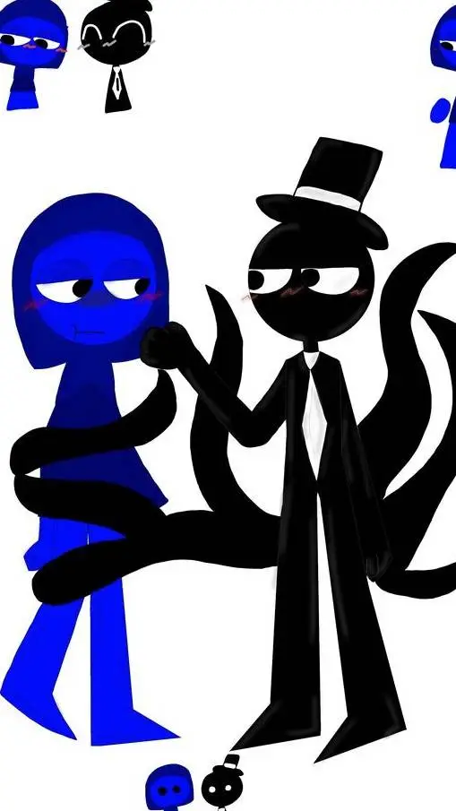 ai character: Black y jevin  background
