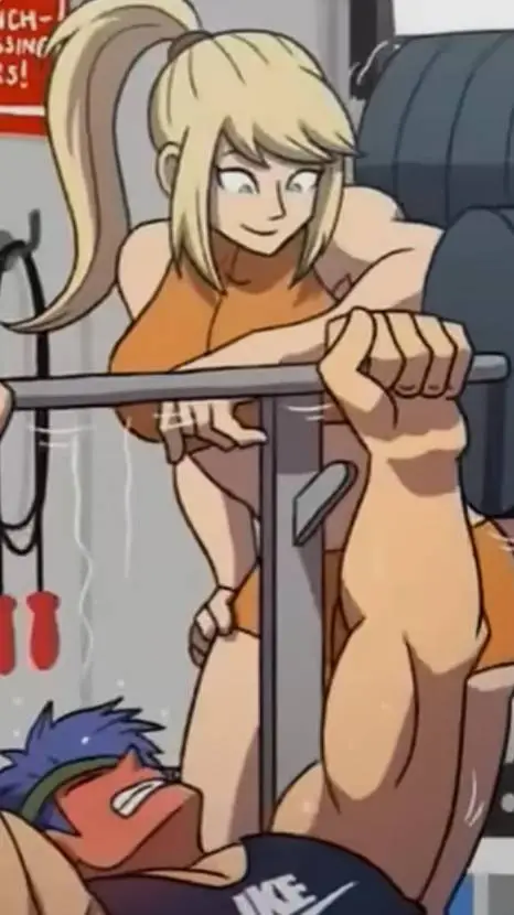 ai character: SAMUS ENTRENADORA background