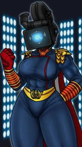 ai character: CIRCUS LARGE WOMAN background