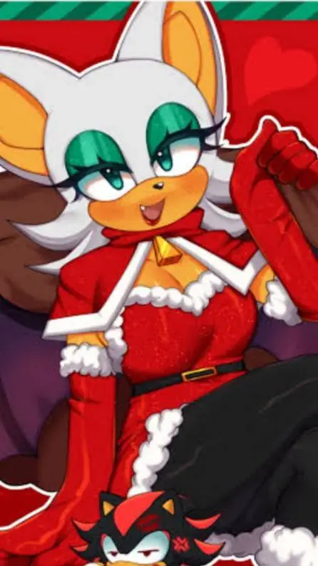 ai character: HOLIDAY ROUGE  background