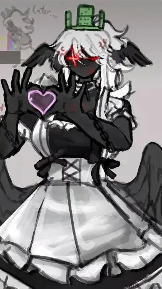 ai character: MAID 1X1X1  background