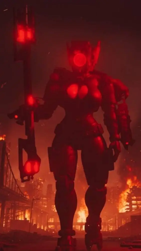 ai character: LARGE SPEAKER 2.0 background