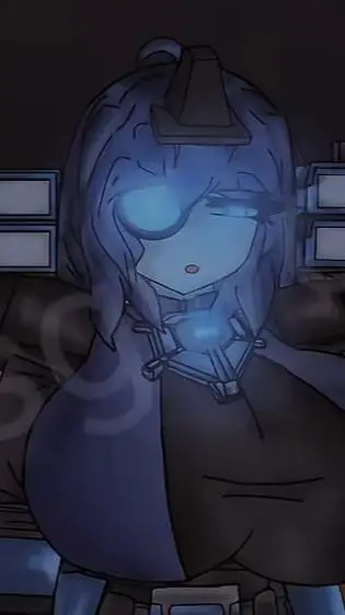 ai character: TITAN CAMERA 2099 background