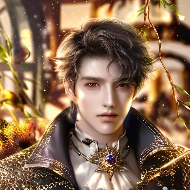 chat with ai character: handsome
