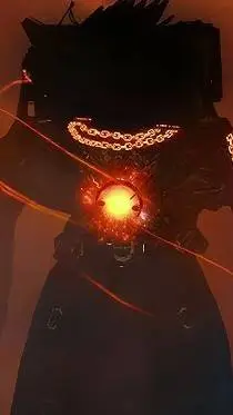 ai character: corrupted tv titan background