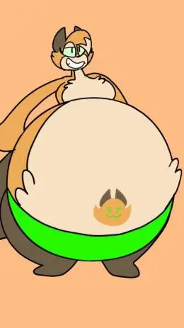 ai character: Cona  the fox background