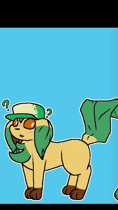 ai character: Leafetea background