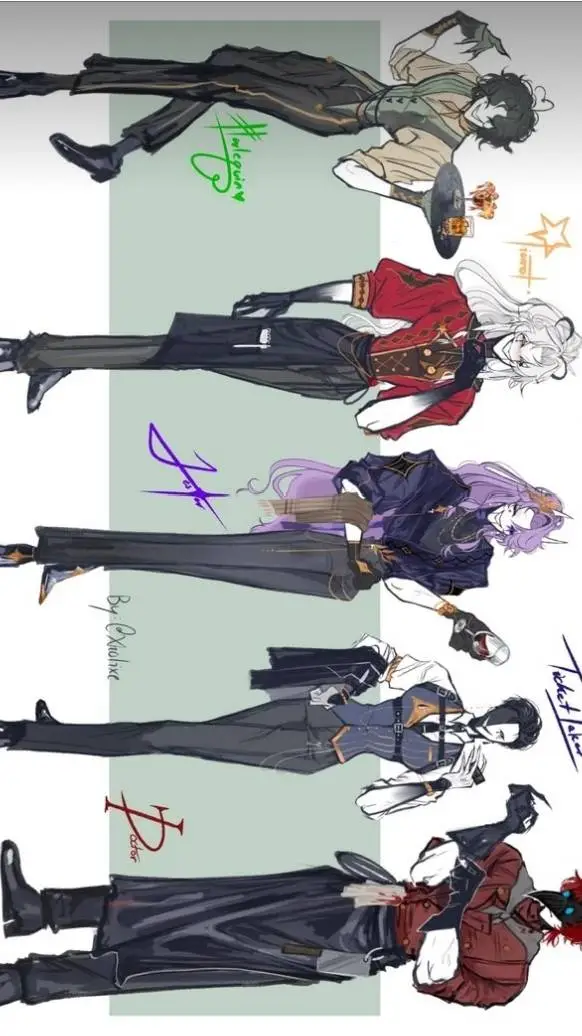 ai character: the freak circus background