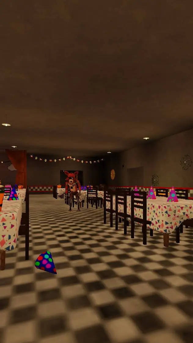 ai character: foxy background