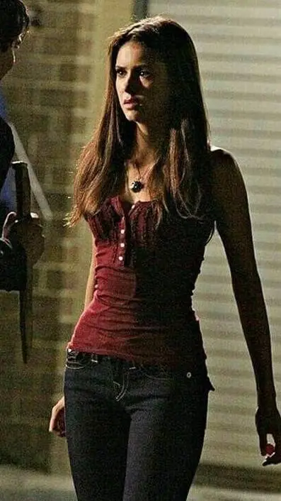 ai character: Elena Gilbert. background