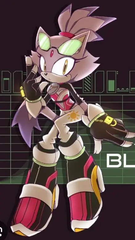 ai character: blaze background