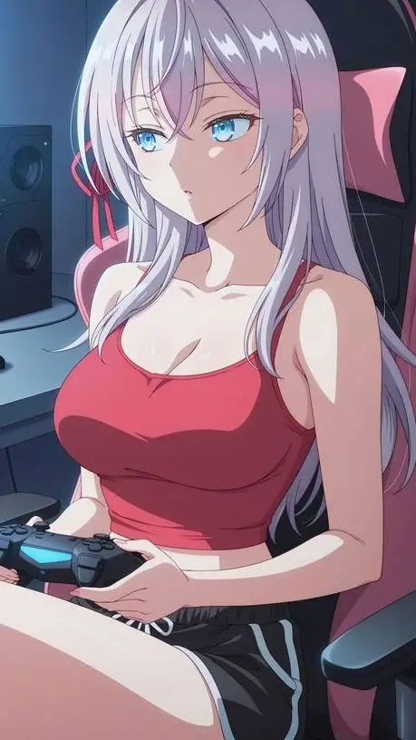 ai character: Alya kujou  background