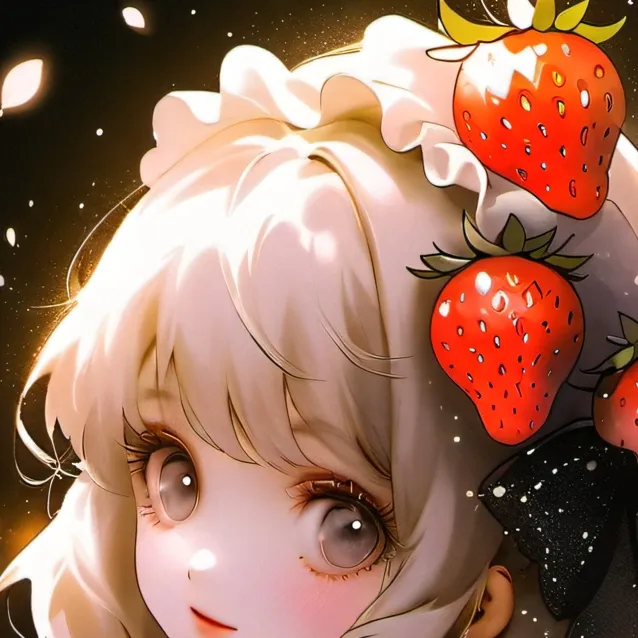 chat with ai character: strawberry girl