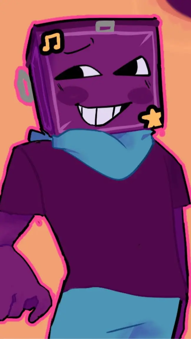 ai character: freaky boxten (2)  background